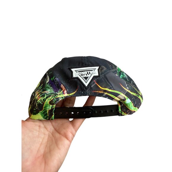 MONSTER JAM Gravedigger Truck Youth Baseball Hat Cap - Picture 4 of 6